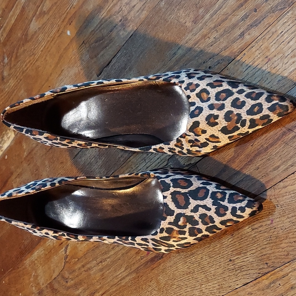 Leopard print shoes